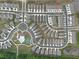 Aerial view showing the layout of the neighborhood with the street marked at 3604 Silvery Way, Powder Springs, GA 30127