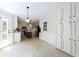 Bright kitchen with updated appliances, large pantry, tile floors and natural light at 1855 Vintage Dr, Snellville, GA 30078