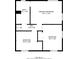 The third floor plan showcases bedrooms, a bathroom, and a hall at 2586 Williamsburg Dr, Decatur, GA 30034