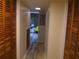 Hallway featuring tile flooring, wood doors, and walls at 2795 Dodson Lee Dr, East Point, GA 30344