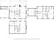 Detailed floor plan showcasing the layout of the home, including multiple bedrooms and living spaces at 1864 Gloucester Ct, Snellville, GA 30078