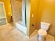 This bathroom has a tub and shower combination and toilet at 2080 Village Station Xing, Smyrna, GA 30080