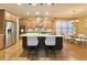 Spacious kitchen with stainless steel appliances, granite countertops, and a large center island with seating at 2080 Village Station Xing, Smyrna, GA 30080