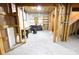 Unfinished basement featuring concrete floors, exposed beams, and ready for customization at 4055 Vista Point Ln, Suwanee, GA 30024