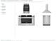 Designer-appointed homes: kitchen appliance options showcasing range, microwave, dishwasher and vent hood at 507 Motivation Nw Cir, Atlanta, GA 30309