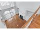Spacious living room with fireplace, built-ins, and lots of natural light at 5070 Riverlake Dr, Peachtree Corners, GA 30097