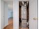 Enclosed closet with HVAC unit, offering climate control at 5070 Riverlake Dr, Peachtree Corners, GA 30097