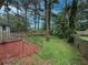 Lush backyard showcasing the private outdoor space with mature trees and fencing at 646 Quillian Ave, Decatur, GA 30032