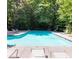 Inviting community pool surrounded by lounge chairs and lush greenery, perfect for relaxation at 802 Lismore Se # 2, Smyrna, GA 30080