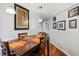 Cozy dining area with hardwood floors and a large table perfect for gatherings at 1501 Clairmont Rd # 1522, Decatur, GA 30033