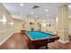 Spacious game room with a billiard table, recessed lighting, and light-colored walls at 1501 Clairmont Rd # 1522, Decatur, GA 30033