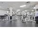 Well-equipped gym featuring modern exercise machines and weights with mirrored walls at 1501 Clairmont Rd # 1522, Decatur, GA 30033