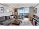 Comfortable living room with a view to the patio at 1501 Clairmont Rd # 1522, Decatur, GA 30033