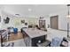 Spacious kitchen with a large island, modern appliances, and ample cabinet space at 2210 Polar Rock Sw Ave, Atlanta, GA 30315