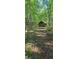 Outdoor outbuilding surrounded by trees and greenery, providing storage or recreational space at 144 Wiley Dr, Douglasville, GA 30134