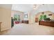 Versatile bonus room with a ceiling fan, natural light, and ample space for various activities at 132 Copper Hills Dr, Canton, GA 30114