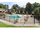 Community pool with lounge chairs and umbrellas, perfect for relaxation and recreation at 6906 Park Ave, Atlanta, GA 30342