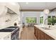 Kitchen with a view of an island, sink, oven, and dining table at 1084 Wrights Mill Rd, Canton, GA 30115