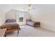 Bright bedroom with neutral walls, carpet and two single beds at 5360 Franklin Goldmine Rd, Cumming, GA 30028