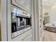 Modern kitchen with built-in stainless steel coffee machine at 2305 Braselton Hwy, Buford, GA 30519