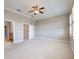 Spacious main bedroom featuring neutral tones and an ensuite bathroom at 3930 Charleston Market St # 221, Suwanee, GA 30024