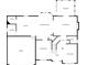 Detailed first-floor layout showcases kitchen, laundry, and Gathering room connected to a sunroom at 6034 Addington Nw Dr, Acworth, GA 30101