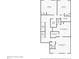 Floor plan of second floor, including bedrooms, laundry room, and bathrooms at 2260 Edgartown Se Ln # 1, Smyrna, GA 30080