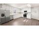 Kitchen featuring white cabinets and stainless-steel appliances at 9588 Poston Rd, Jonesboro, GA 30238