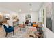 Bright living room featuring stylish furniture, modern decor, hardwood floors, and plenty of natural light at 1350 Redford Se Dr, Atlanta, GA 30315