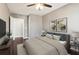 Comfortable bedroom featuring a ceiling fan, modern décor, and neutral walls at 1977 Nash Se Ave, Atlanta, GA 30316