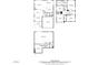 Detailed floor plan showcasing layout of the house at 3845 New Salem Ct, Cumming, GA 30040