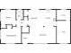 A detailed floor plan outlining the layout and dimensions of the house at 4239 Canby Ln, Decatur, GA 30035