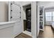 Convenient laundry room area with stacked washer and dryer at 635 Broadview Ne Pl, Atlanta, GA 30324