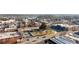 Aerial view of the historic downtown area and city square at 4143 N Swann St, Covington, GA 30014