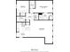 Detailed floor plan displaying the layout of the unit, including living spaces, bedrooms, and bathrooms at 4143 N Swann St, Covington, GA 30014
