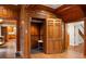 Hallway with wood paneled elevator at 44 Muscogee Nw Ave, Atlanta, GA 30305