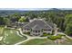 Aerial view of clubhouse with circular entrance at 1860 Mountain Shadow, Stone Mountain, GA 30087