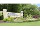 Kanawha Smoke Rise Country Club sign at 1860 Mountain Shadow, Stone Mountain, GA 30087