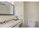 Bright bathroom with granite countertops, modern fixtures, and ample counter space at 2117 Bucktrout Pl, Dunwoody, GA 30338