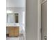 Bathroom with vanity, shower and tub at 5555 Sugar Crossing Dr, Sugar Hill, GA 30518