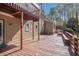 Spacious back deck for outdoor entertainment and relaxation, offering a seamless transition from indoor to outdoor living at 1627 Isham Dr, Lawrenceville, GA 30046
