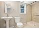 Full bathroom featuring a stand-up shower and updated vanity at 1627 Isham Dr, Lawrenceville, GA 30046