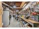 A spacious basement houses a workbench and storage, perfect for hobbies and household projects at 2062 Cezar Nw Dr, Kennesaw, GA 30152