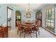 Elegant dining room featuring a round table and wooden accents at 2062 Cezar Nw Dr, Kennesaw, GA 30152
