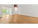 Spacious living room boasting wood flooring and open access to multiple rooms at 228 Smokerise Se Cir, Marietta, GA 30067