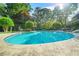 Community pool surrounded by lush landscaping, offering a refreshing and relaxing atmosphere at 228 Smokerise Se Cir, Marietta, GA 30067