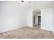Neutral bedroom with carpet floor leading to bathroom and walk-in closet at 361 17Th Nw St # 2407, Atlanta, GA 30363