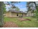 A fenced-in backyard with a garden bed, ideal for gardening enthusiasts and outdoor activities at 2631 Rolling Hills Way, Conyers, GA 30094
