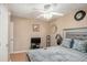 Well-decorated bedroom with natural light, plush bedding, and modern furnishings at 2631 Rolling Hills Way, Conyers, GA 30094