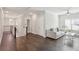 Spacious loft area with hardwood floors, stylish furnishings, and bright natural light at 3332 Old Concord Se Rd, Smyrna, GA 30082